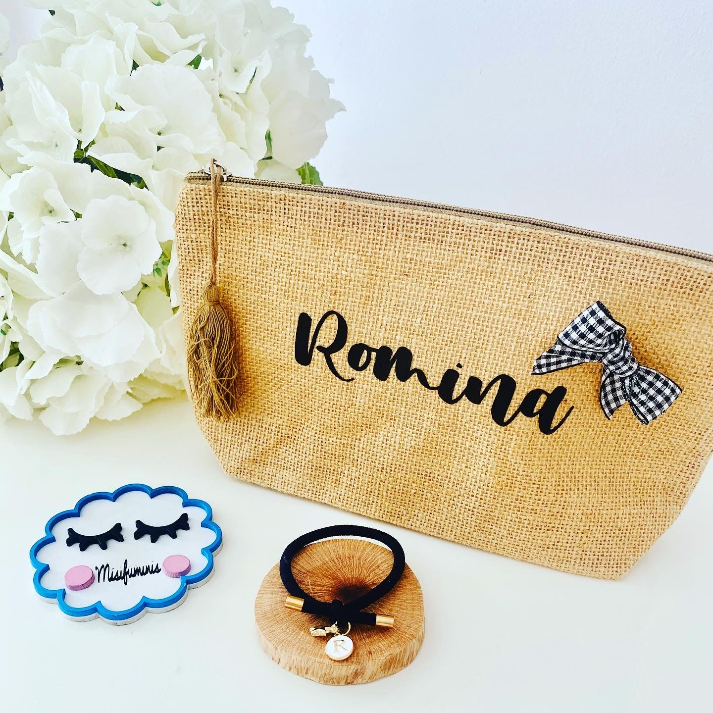 Neceser de Rafia Personalizado - Práctico, Elegante y Exclusivo