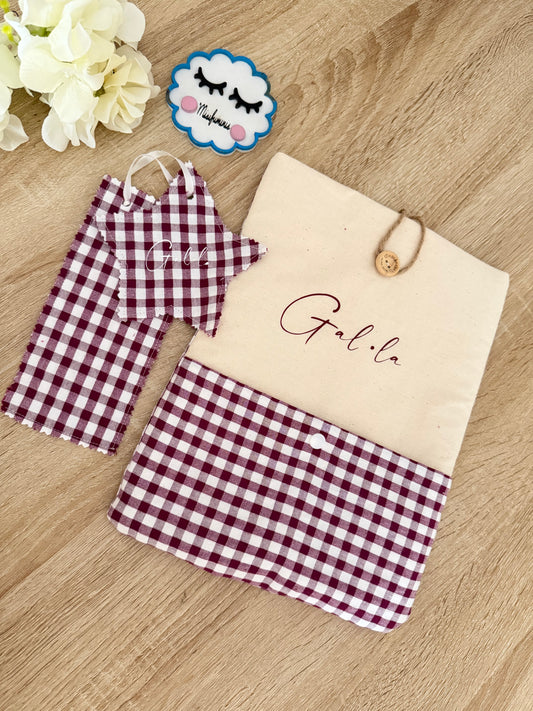 Funda para libro con diseño personalizable
